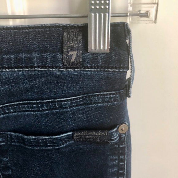 7 for all mankind high waist ankle gwenevere jeans 27 - Picture 4 of 14